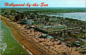 Florida Hollywood The Beach Johnson Street Aerial View