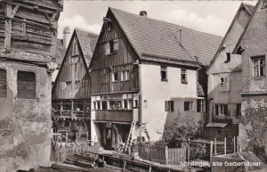 Germany Noerdlingen Alte Gerberhaeuser 1957 Photo