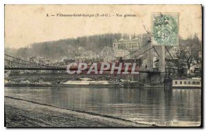 Old Postcard Villeneuve Saint Georges S and O General view