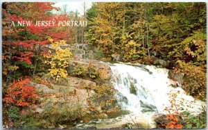 Postcard - Autumn Waterfalls, A New Jersey Portrait - New Jersey