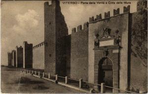 CPA VITERBO Porta della Veritá a cinta delle Mura ITALY (800536)