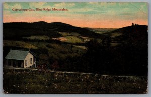 Gettysburg Gap Pennsylvania PA Historical Cabin In Blue Ridge Mountains Postcard 