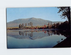 Postcard Mt. Katahdin From Togue Pond, Maine