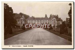 Old Postcard Malmaison Facade of entry