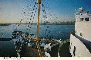 Long Beach CA, California - View from Bow of the Queen Mary