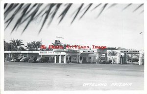 AZ, Dateland, Arizona, RPPC, Chevron Gas Station, Post Office, Lollesgard Photo