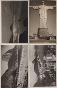 Rio De Janeiro 4x Old Real Photo Postcard s