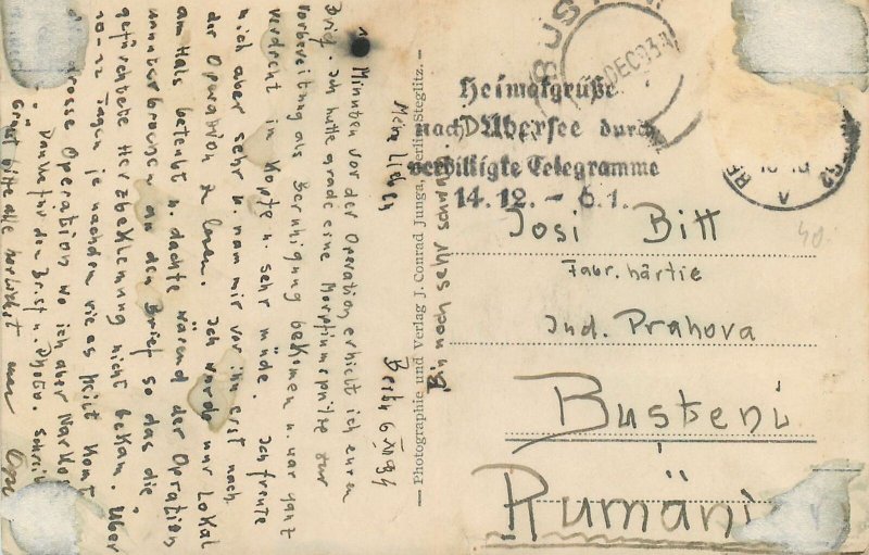 Post card Germany Berlin Europa Haus Stresemannstrasse