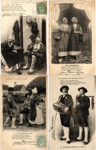FAMOUS PEOPLE WRITERS POESIE 35 Vintage Postcards mostly pre - 1940 (L5058)