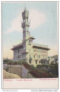 Castello Mackenzie, Un Saluto de Genova, Genova, Liguria, Italy Pre-1907