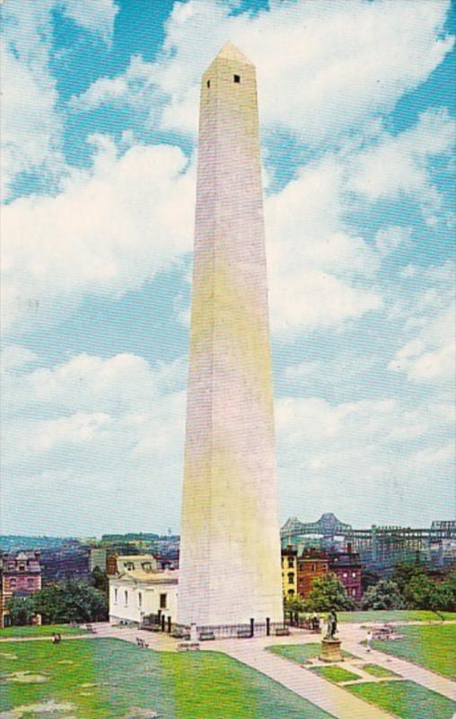 Massachusetts Charlestown Bunker Hill Monument