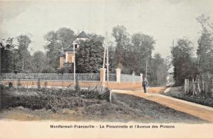 MONTFERMEIL-FRANCEVILLE FRANCE PINSONNETTE~AVENUE PINSONS~BREGER PHOTO POSTCARD