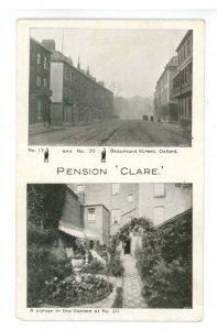 UK - England, Oxford. Pension 'Clare', Beaumont Street & Garden