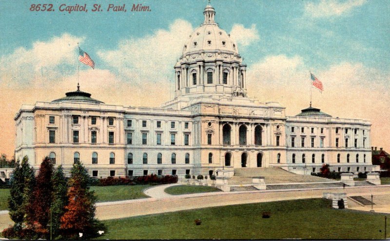 Minnesota St Paul The State Capitol Building