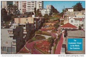 The Crookedest Street In The World San Francisco California