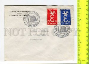 425055 FRANCE Council of Europe 1958 year Strasbourg European Parliament COVER