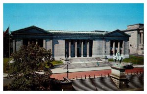 Postcard COURT HOUSE SCENE Worcester Massachusetts MA AS5221