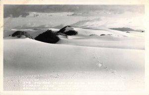 RPPC White Sands National Monument, NM Real Photo, Old Postcard