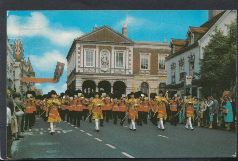 Berkshire Postcard - The Guards Band, Windsor     T2838