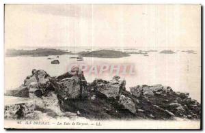 Old Postcard Ile de Brehat The islands of Kerpont