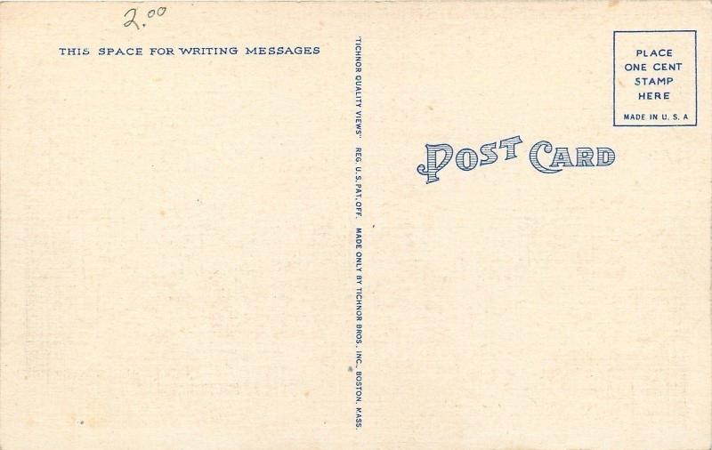 Newport Maine~Lake Sebasticook~Christies Camps~Cabins~c1930 B&W Postcard