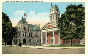 VT - Montpelier. Post Office and Washington County Courthouse