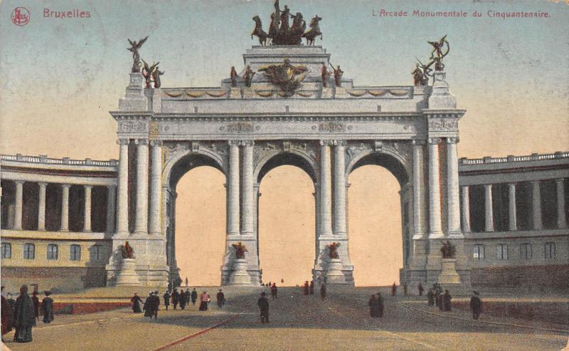 Br34728 Bruxelles Arcade Monumentale du Cinquantenaire    Belgium