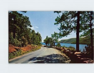 Postcard Somes Sound and Sergeant Drive looking Southeast, Mt. Desert Island, ME