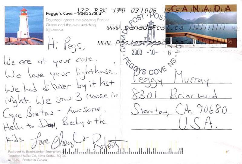 Peggy's Cove - Nova Scotia