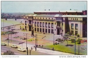 Overlooking The Historic Scioto River Is The City Hall Columbus Ohio 1967