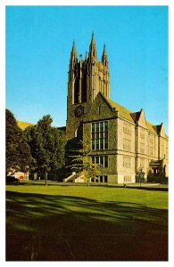 Postcard SCHOOL SCENE Chestnut Hill Massachusetts MA AT8914