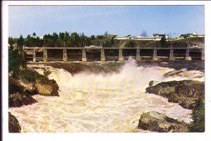 St John River and Falls, Grand Falls, New Brunswick, 