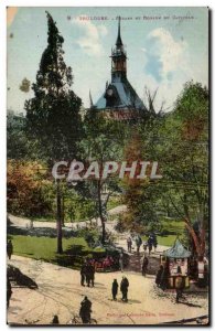 Postcard Old Toulouse Square And Donjon Du Capitole