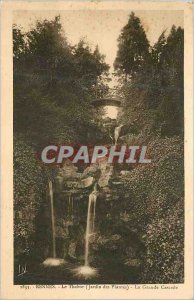 Postcard Old Rennes Tabor (Botanical Garden) Great Cascade