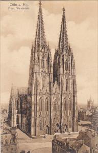 Germany Koeln Westseite Dom