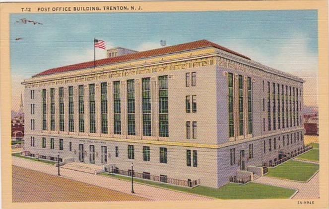 New Jersey Trenton Post Office Curteich