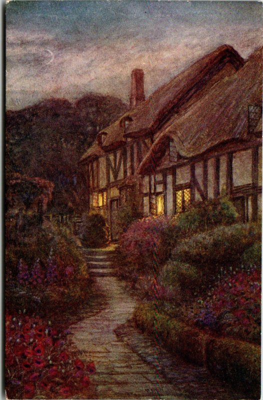 Anne Hathaway's Cottage,Stratford on Avon,England,UK BIN