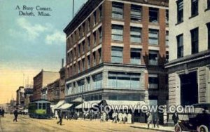 Busy Corner in Duluth, Minnesota