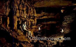 The Big Room, Spanish Treasure Cave - Gravette, Arkansas AR