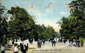 Central Ave., Belle Isle Park - Detroit, Michigan MI  