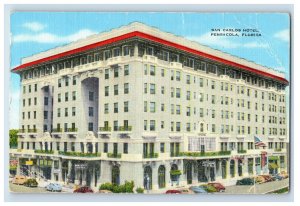 Vintage San Carlos Hotel Pensacola Flordia Postcards P166E