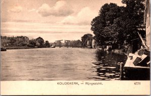 Netherlands Koudekerk Rijngezicht Postcard C373