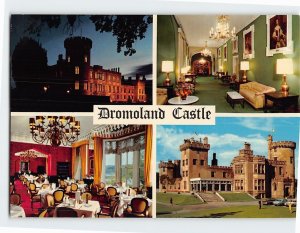 Postcard Dromoland Castle, Newmarket on Fergus, Ireland