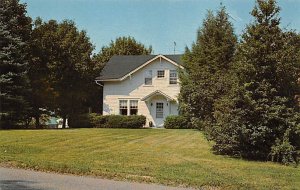 Astronaut Lt. Col. John H. Glenn  Boyhood Home New Concord, Ohio USA