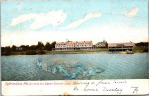 New York Adirondacks Saranac Inn Upper Saranac Lake 1907