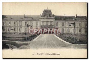 Old Postcard Nancy's Military Hospital Army