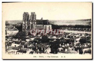 Old Postcard Toul General view