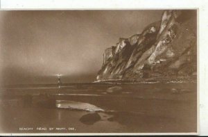 Sussex Postcard - Beachy Head by Night - Ref 7051A