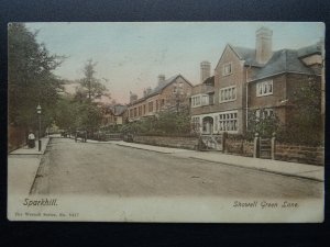 Birmingham SPARKHILL Showell Green Lane c1907 Postcard by The Wrench Series 8417