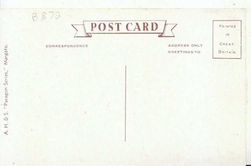 Kent Postcard - Margate Promenade & Sands - Westbrook  Ref 13348A